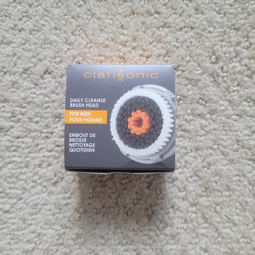 NIB Clarisonic Daily Cleanse Men's Facial Cleansing Brush Head Replacement - 1x